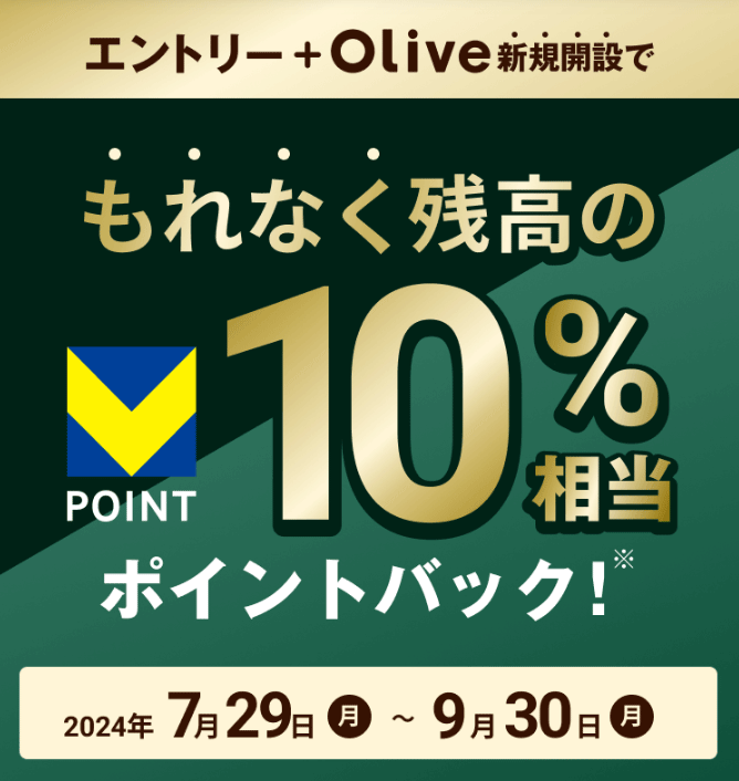 もれなく残高の10％相当ポイントバックキャンペーン